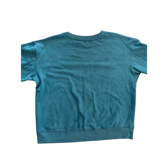 Calvin Klein Performance Teal Crewneck Sweatshirt Large - Picture 7 of 10